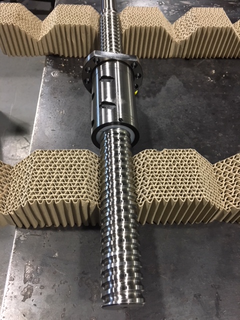 Reverse Engineered Z Axis Ball Screw for Weisser 