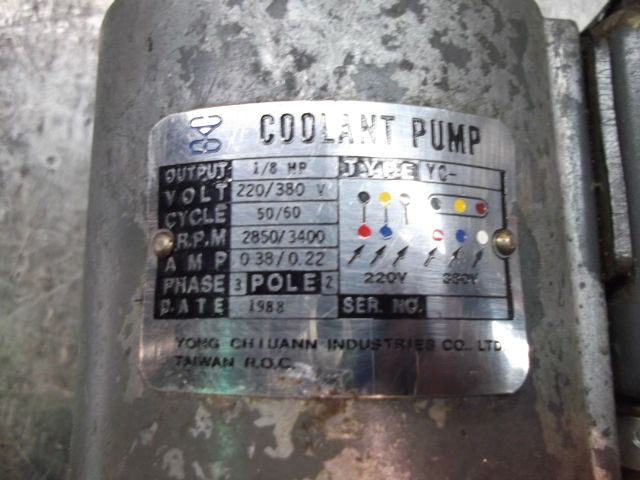 Yong Chiuann Industries.CO.LTD Water Pump